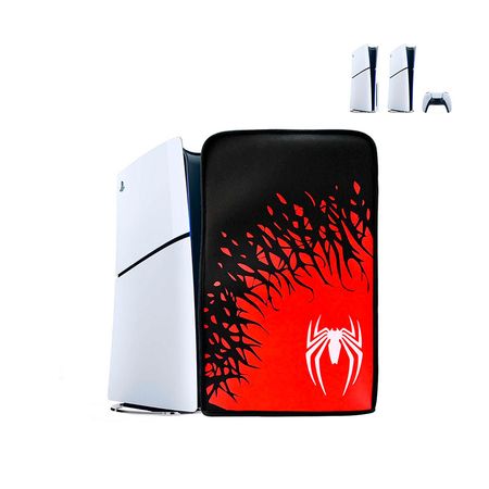 Funda Protector Antipolvo Spiderman Para Ps5 Slim