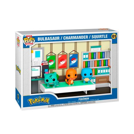 Funko Momentos de Lujo Pop Pokemon  Bulbasaur Charmander Squirtle