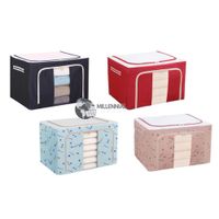 4 Pcs Organizadores Grande para Ropa Caja De Almacenamiento