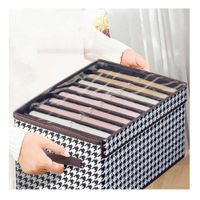 Organizador Plegable para Ropa con Tapa y Divisiones