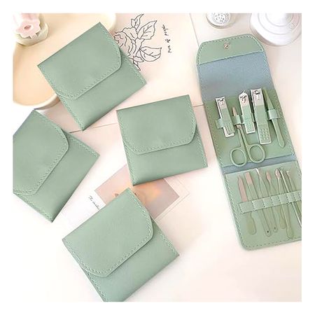 Set de Accesorios para Manicure en Color Verde Y+Agendita