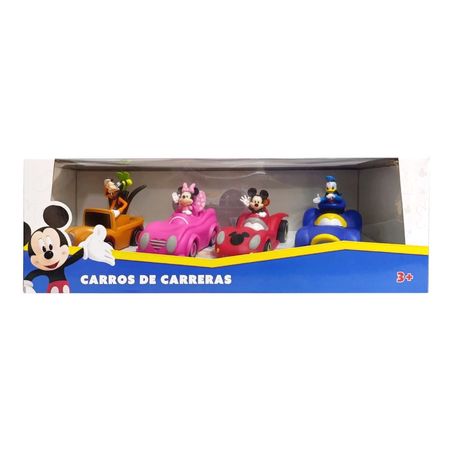 Set de Figuras Articulables  Mickey y Minnie Platinado