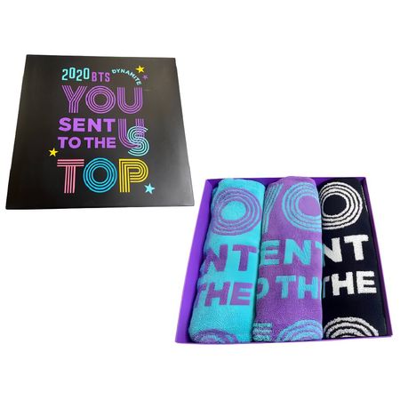 BTS Towel Pack Kpop Set 3 Toallas 80cmx40cm