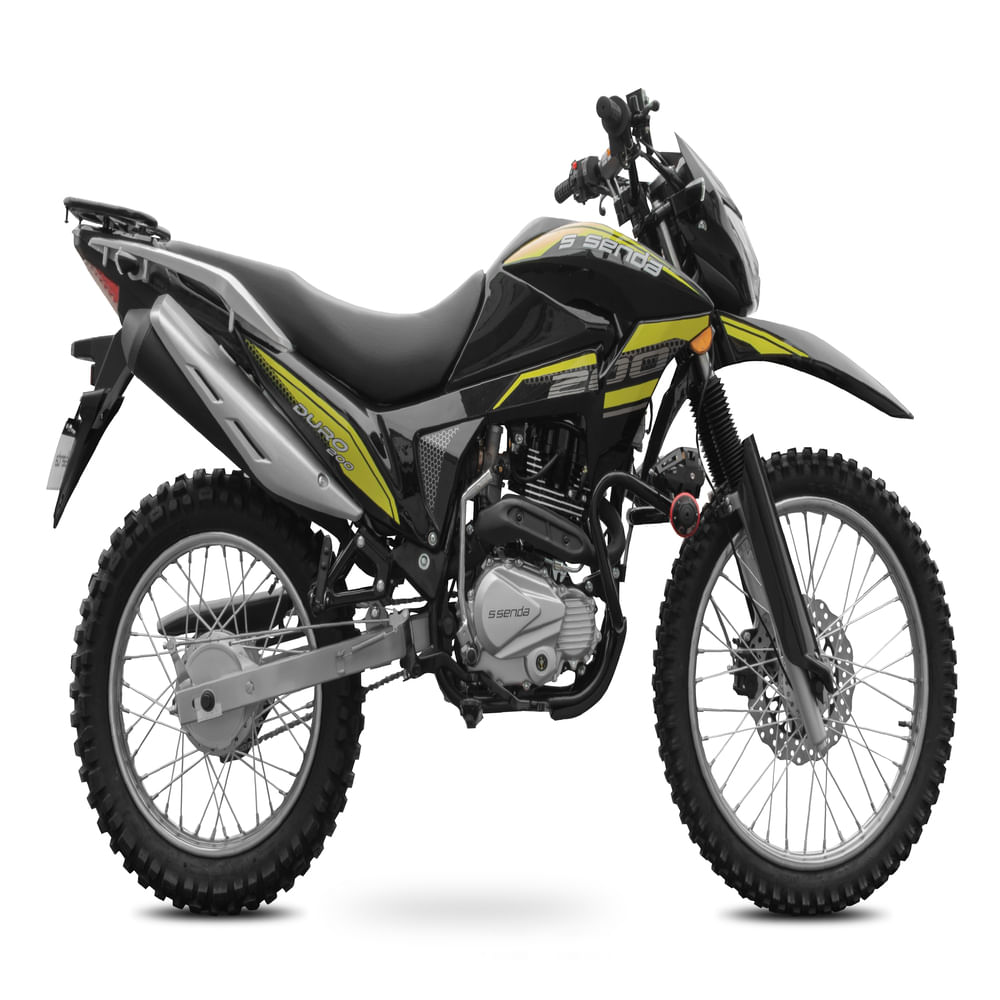 Motocicleta Ssenda Todo Terreno Varillero Duro 200 VB Amaril