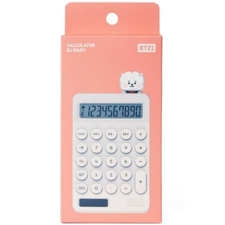 BTS BT21 Calculator RJ Jin Kpop Calculadora