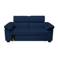 Sofá Cama Baraka Home Baltimore 2 Plz - Azul Marino