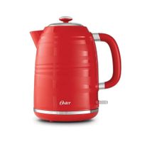 Hervidor Electrico Oster Automatico 1.7 Litros -Rojo