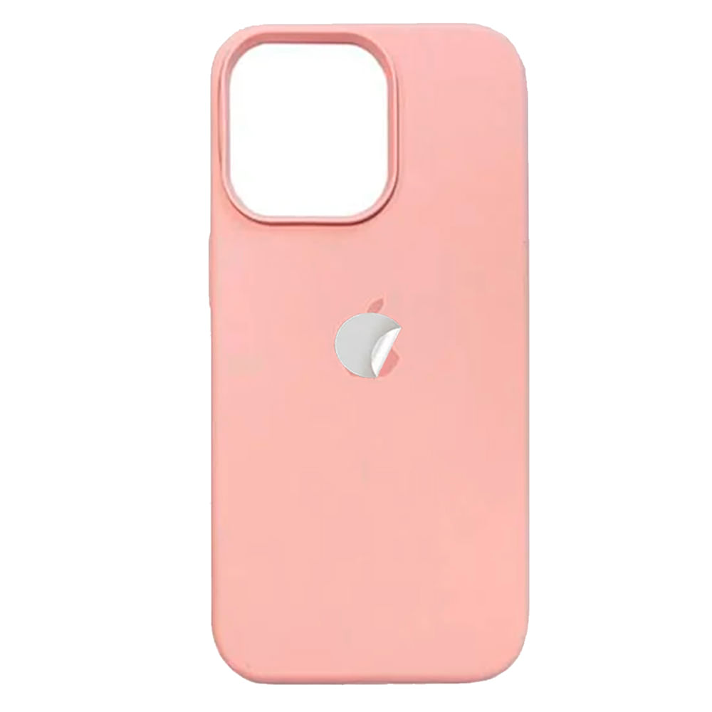 Funda Silicone Case Para iPhone 16 Pro Nude