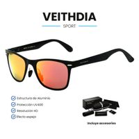 Lentes de Sol VEITHDIA Sport - Polarizados - UV400 - Naranja