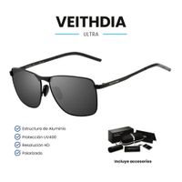 Lentes de Sol VEITHDIA Ultra - Polarizados - UV400 - Back