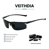 Lentes de Sol Veithdia Sniper - Polarizados - UV400 - Gris