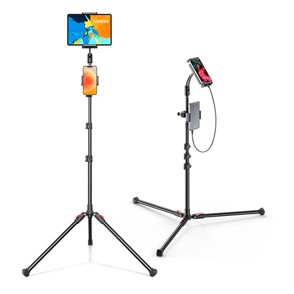 Soporte Tripode Dual 2 en 1 Ugreen LP585 para Tablet iPad Smartphones