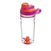 Botella de Tritan Rubbermaid Shaker 600ml Rosado-Anaranjado