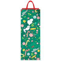 Bolsa Navideña Botella Snoopy DGREGALOS