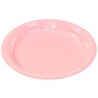 Plato OLEGO N6 Rosado 12pzas