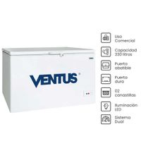 Congeladora VENTUS 290L CTVD-330 Blanco