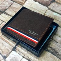 Billetera de cuero Menbense - Elegante M4 - Marrón
