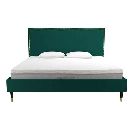 Sg Dormitorio Queen Jelly Verde Oscuro Centraldecco