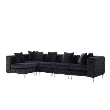 Sg Seccional Izquierdo Mika Negro Centraldecco