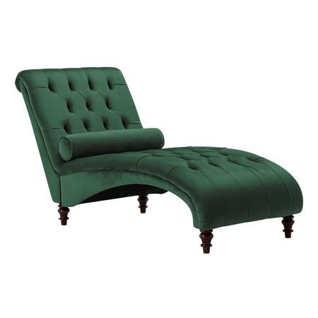 Sg Chaise Longue Juliel Verde Oscuro Centraldecco