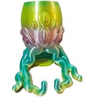 LanzaDados Cthulhu 3D GEEKS PERU PLA Seda Multicolor