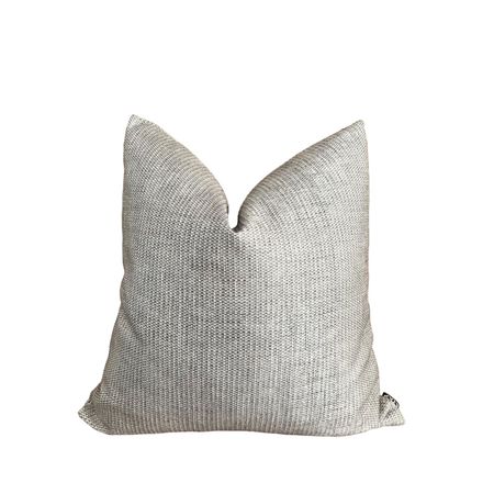 Funda Cojin Grid Zipre Chenille 45x45 cm