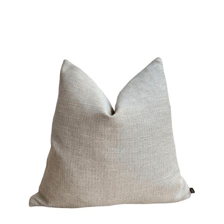 Funda Cojin Flandes Sand Greige Jaquart 45x45 cm