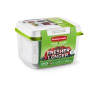 Set Herméticos Rubbermaid FreshWorks 3 Pack