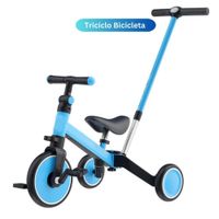 Triciclo 5 en 1 para niños color azul