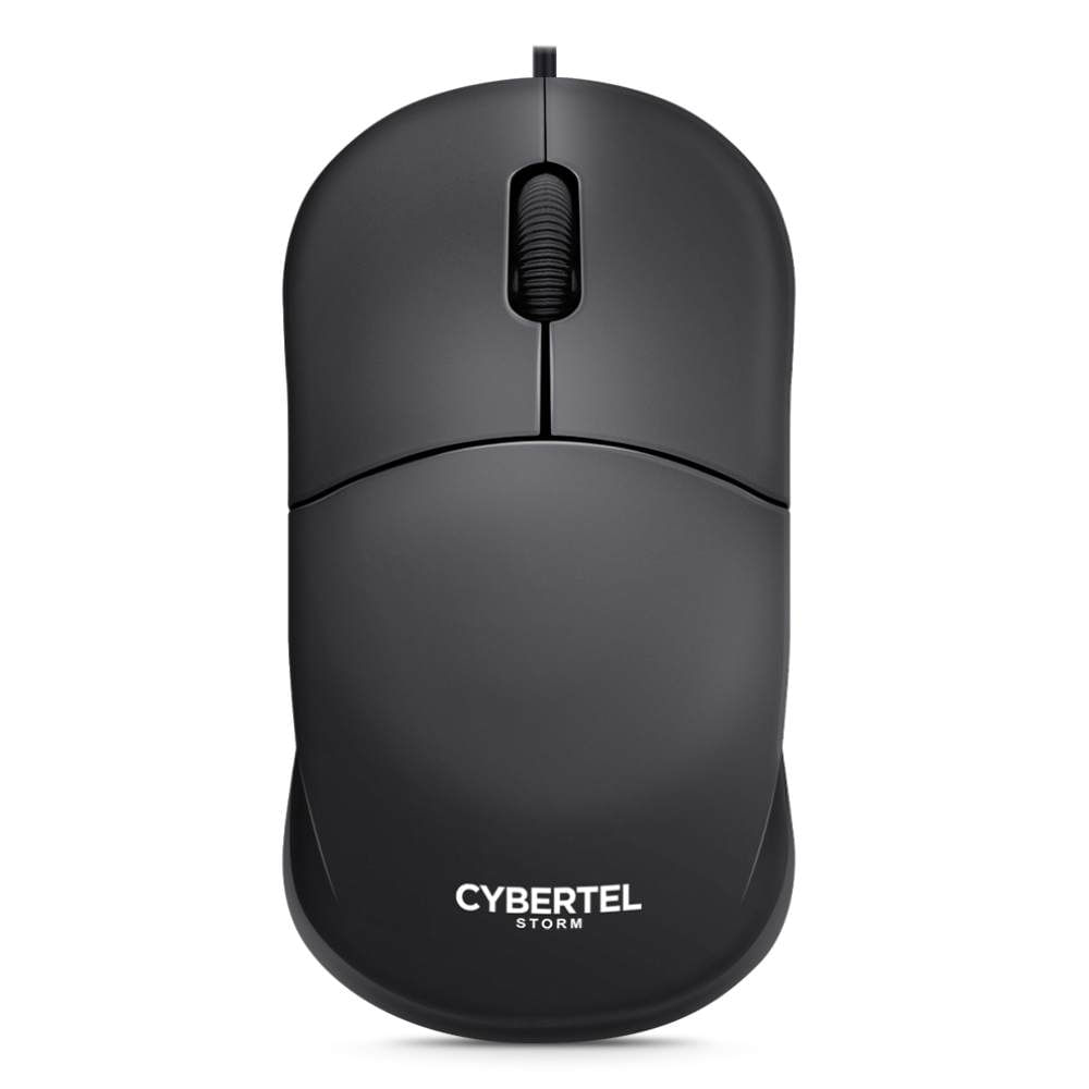 Mouse Óptico Cybertel Storm CYB M103 Alambrico USB 1000 DPI Negro