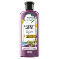 Acondicionador HERBAL ESSENCES Rosemary & Herbs Frasco 400ml