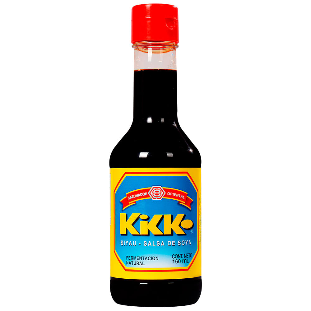 Salsa de Soya KIKKO Siyau Sazonador Oriental Botella 160ml