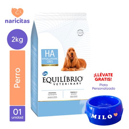 Alimento para Perro Equilibrio Veterinary Adulto Hipoalergénico 2Kg