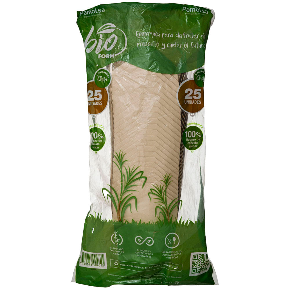 Contenedor Chifa PAMOLSA Cart BIOFORM x25un 115x121x122mm