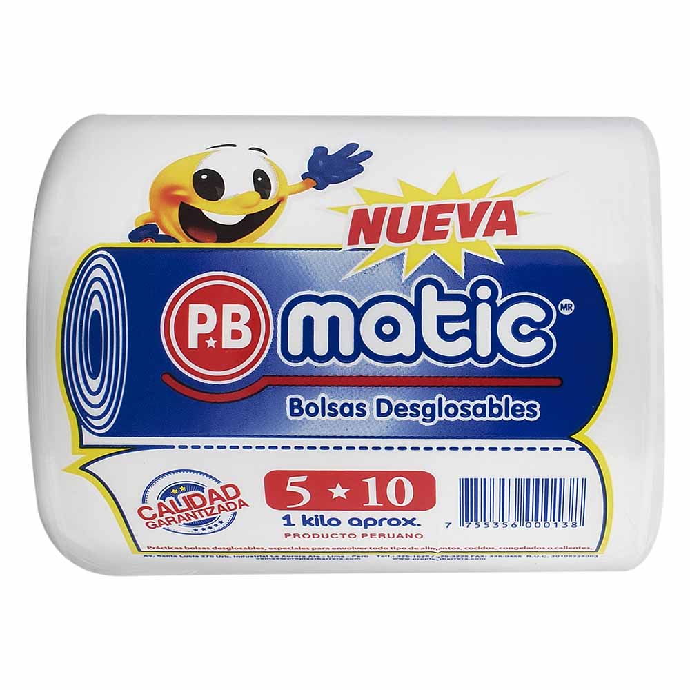 Rollo PBMATIC 1Kg 5x10