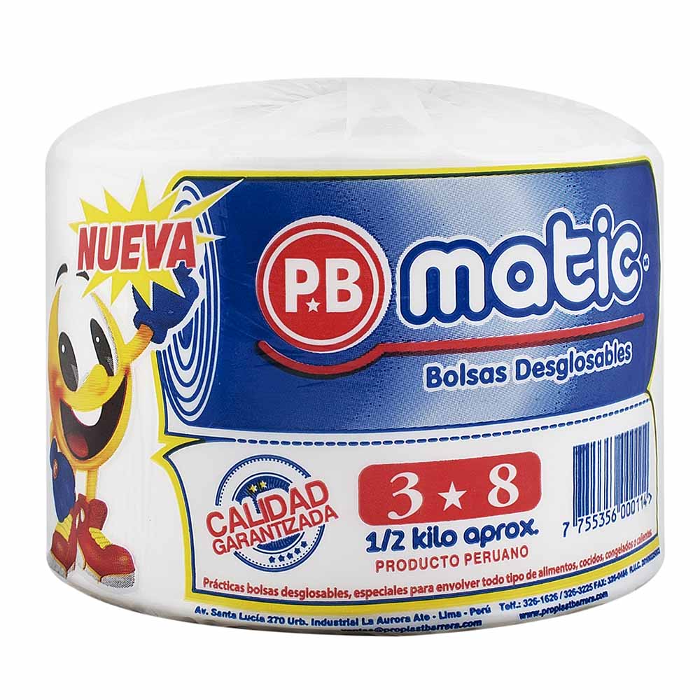 Rollo PBMATIC 1-2 Kg 3x8