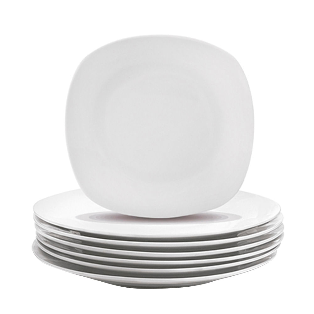 Plato Ec Tendido Cuadrado 8