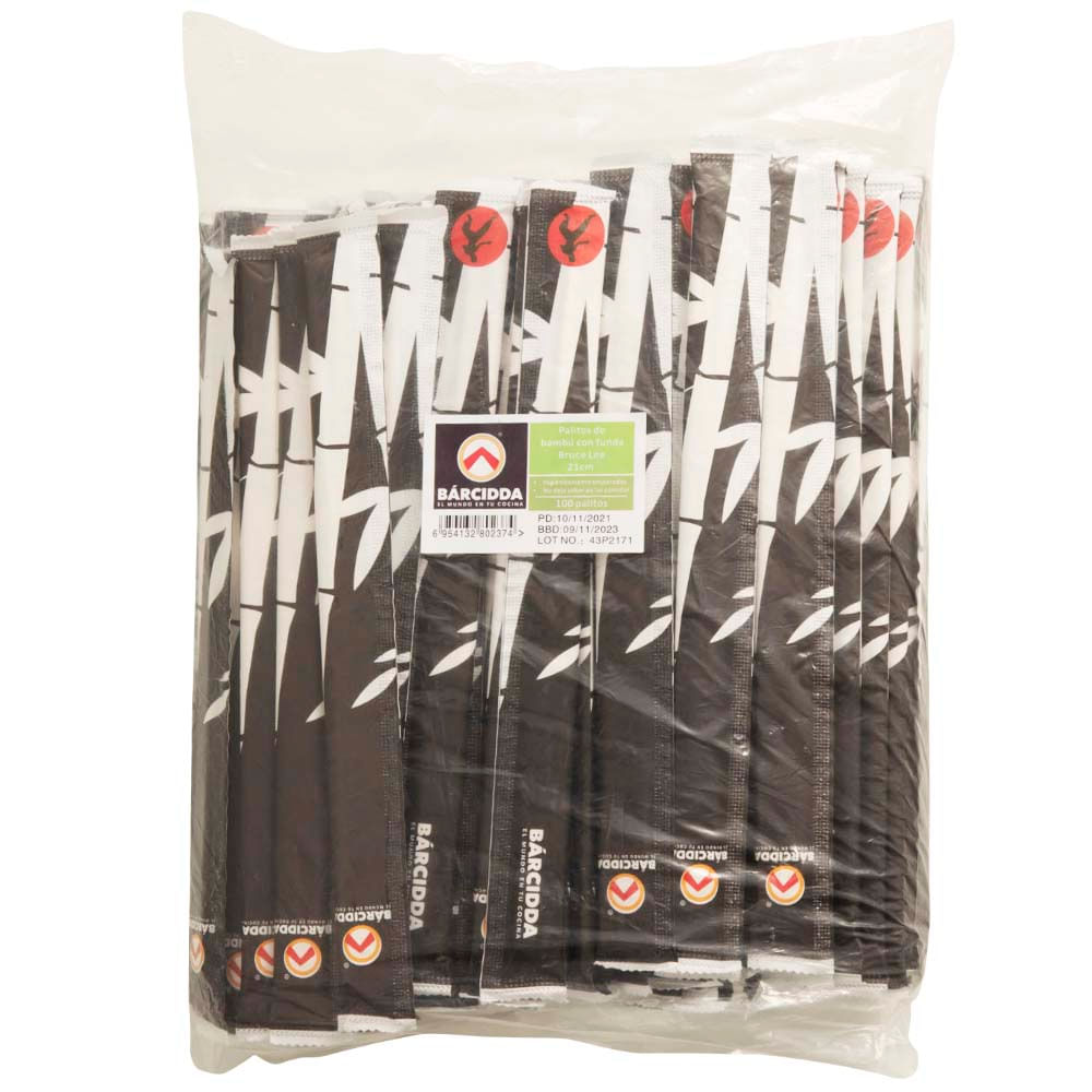 Palitos Bambu BARCIDDA C-Env x100un