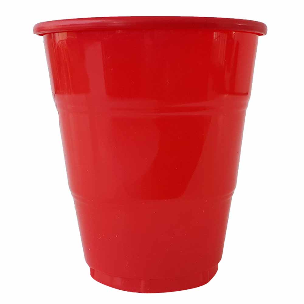 Vaso OLEGO 7Oz Rojo x12un