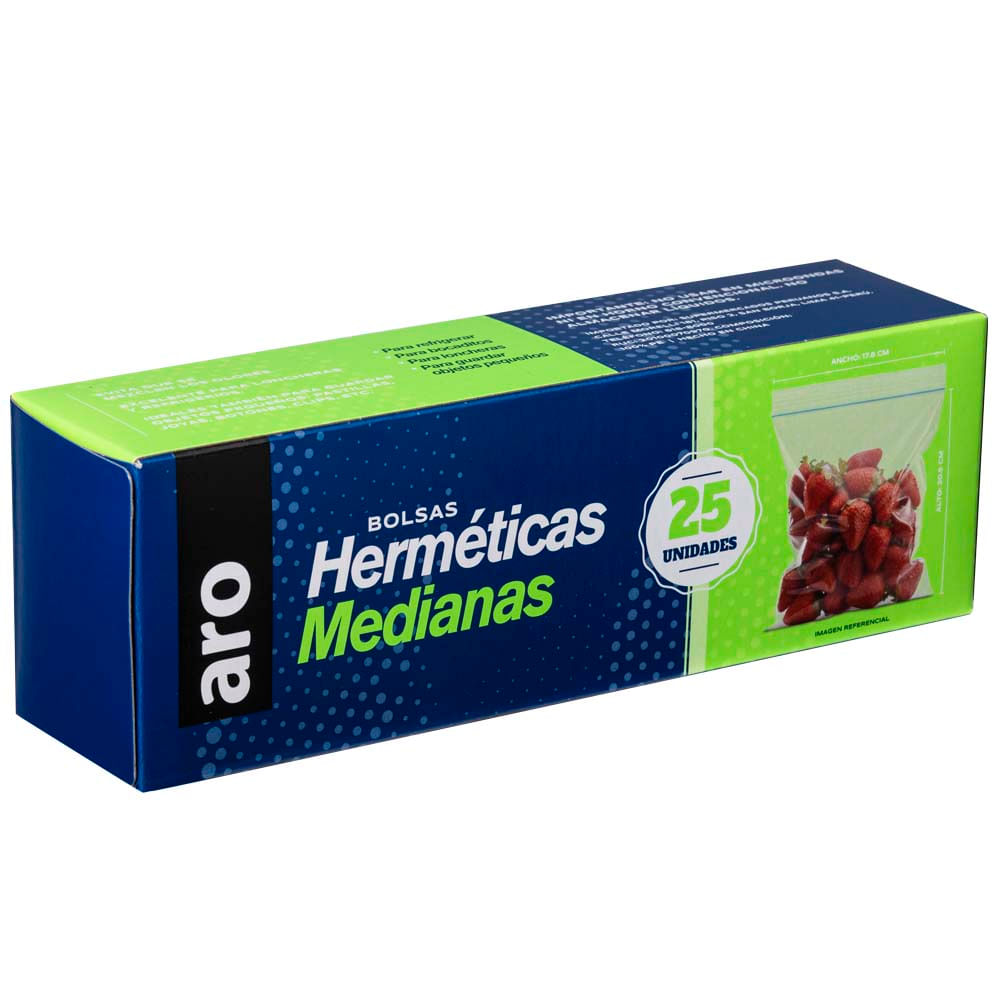 Bolsas Herméticas ARO Mediana Cajax25un