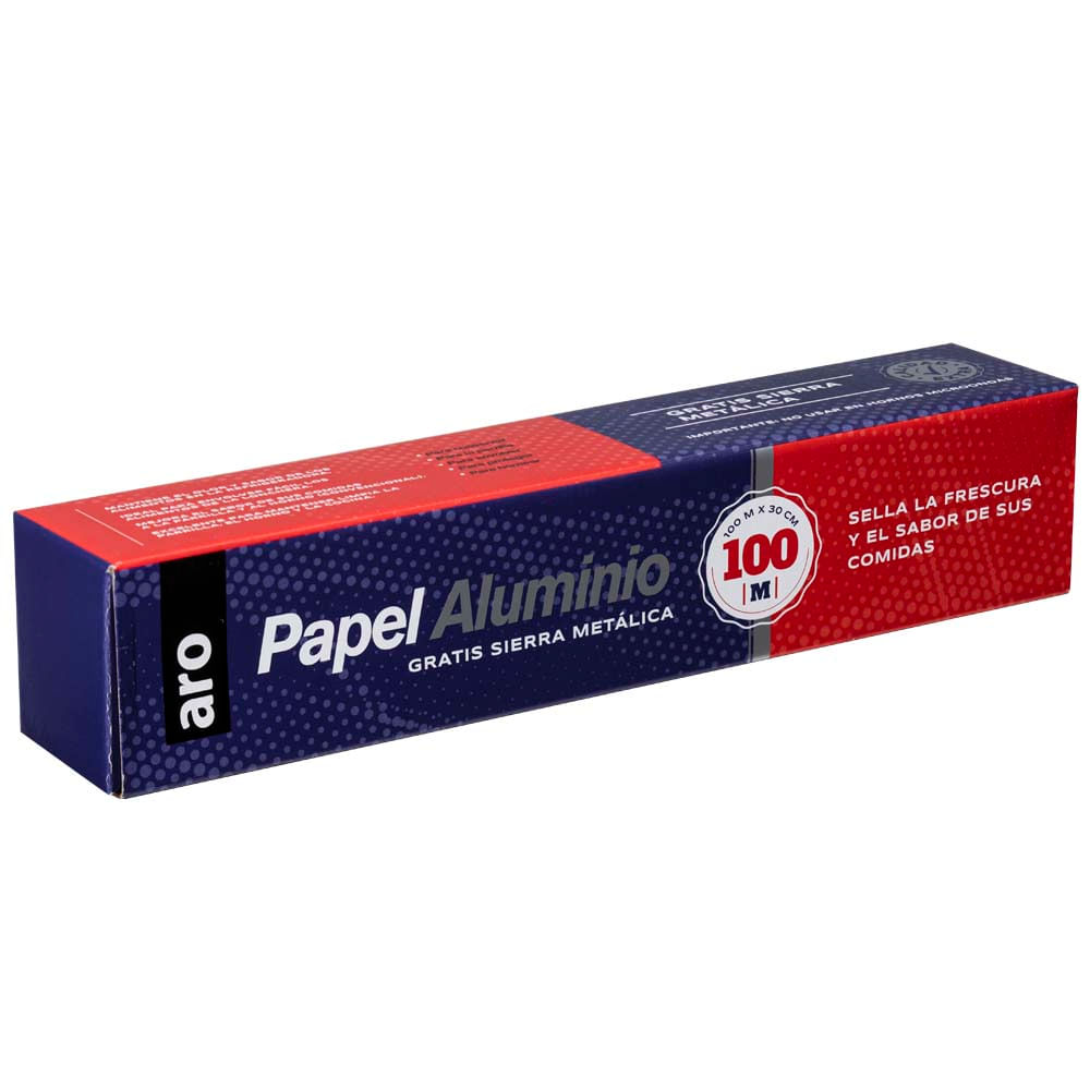 Papel Aluminio ARO 100mx30cm 99x99x99mm