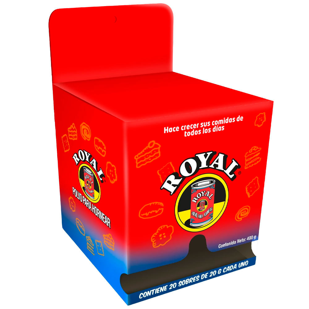 Polvo para Hornear ROYAL Caja 20un