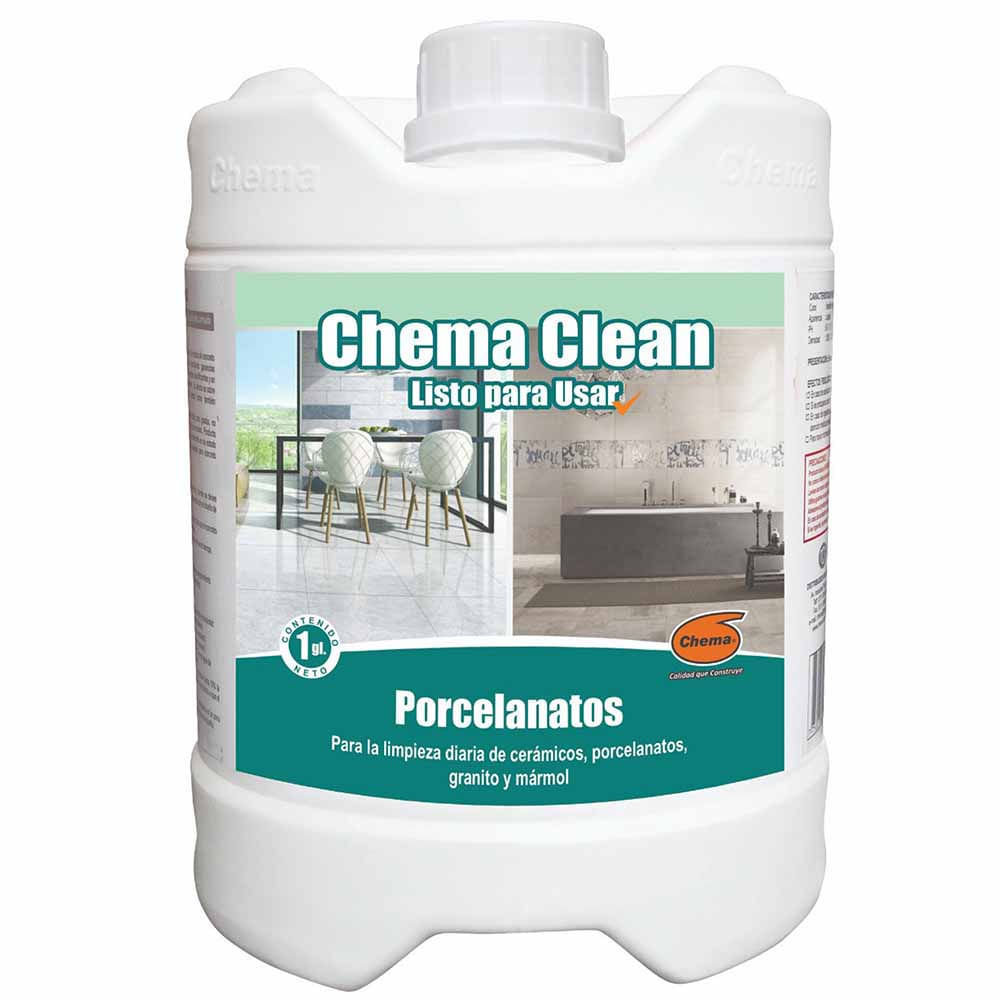 Limpiador Pisos Porcelanatos CHEMA CLEAN Botella 3.785L