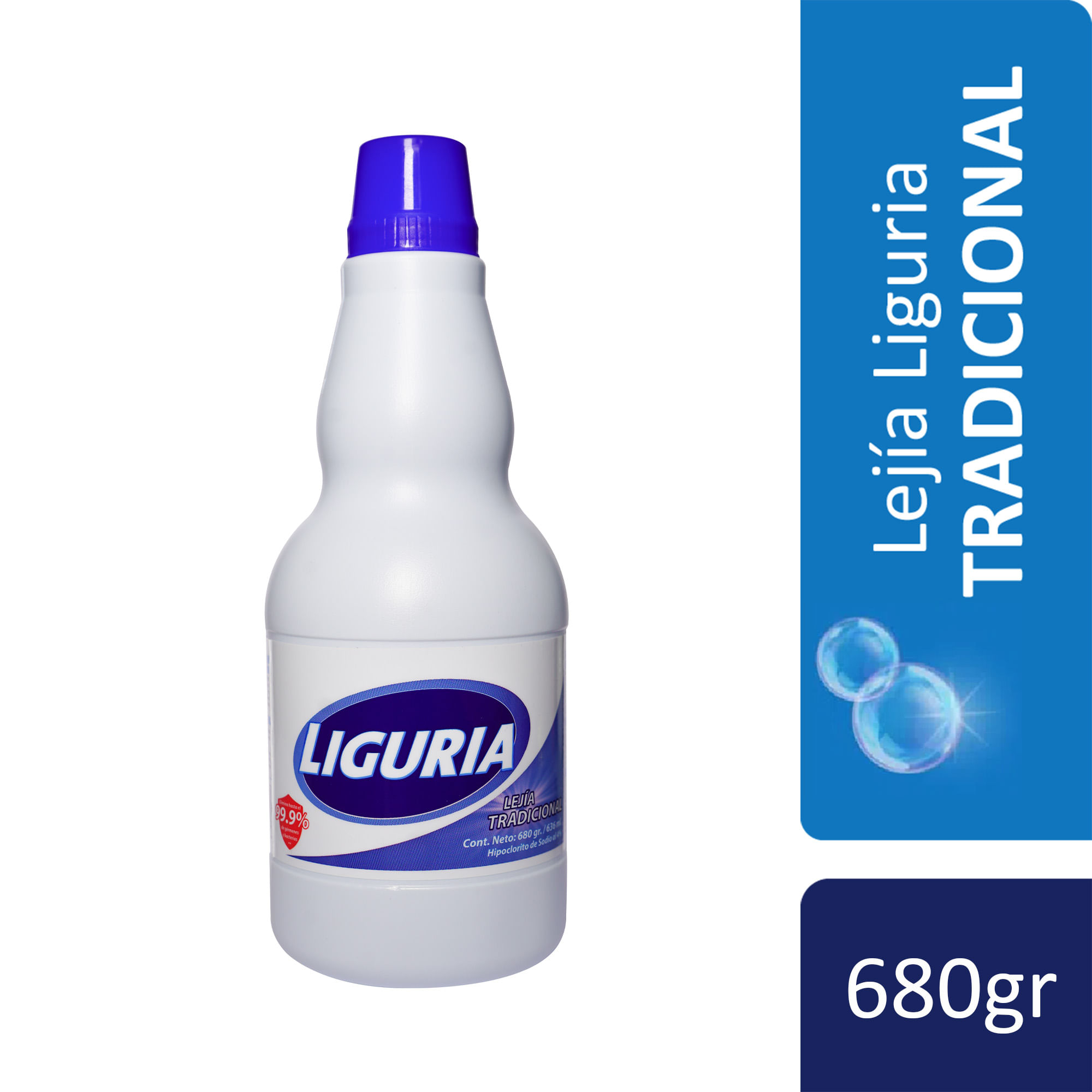 Lejía LIGURIA Tradicional Botella 680g
