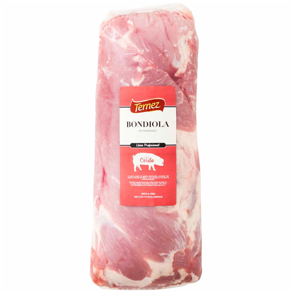 Bondiola de Cerdo TERNEZ x kg