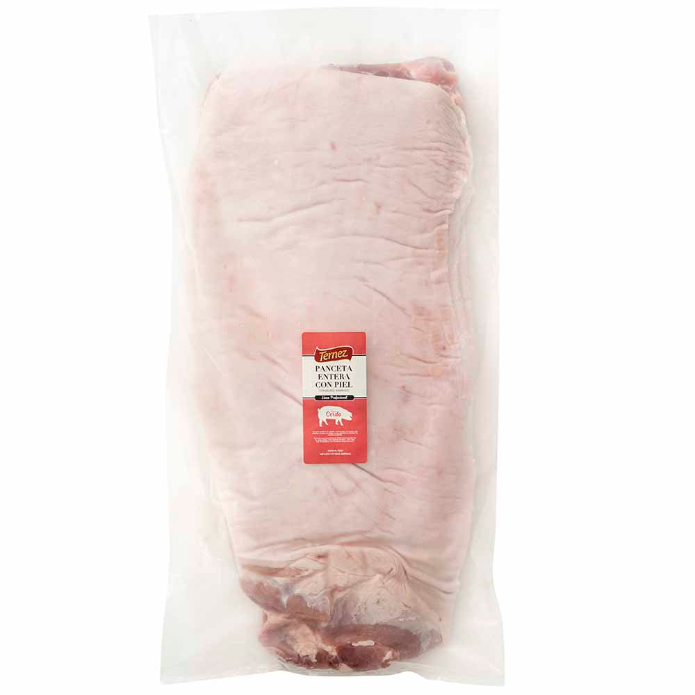 Panceta Entera con Hueso con Piel Congelado TERNEZ x kg