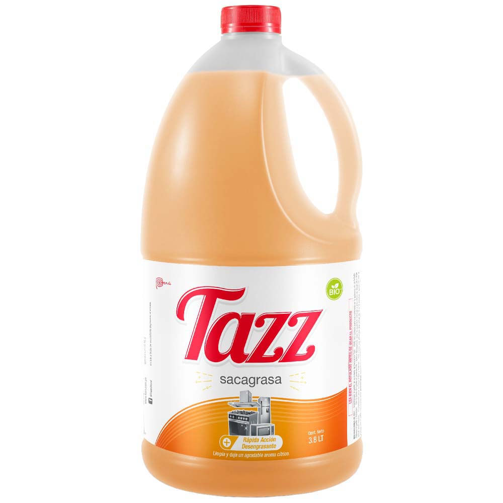 Sacagrasa Antibacterial TAZZ Botella 3800ml