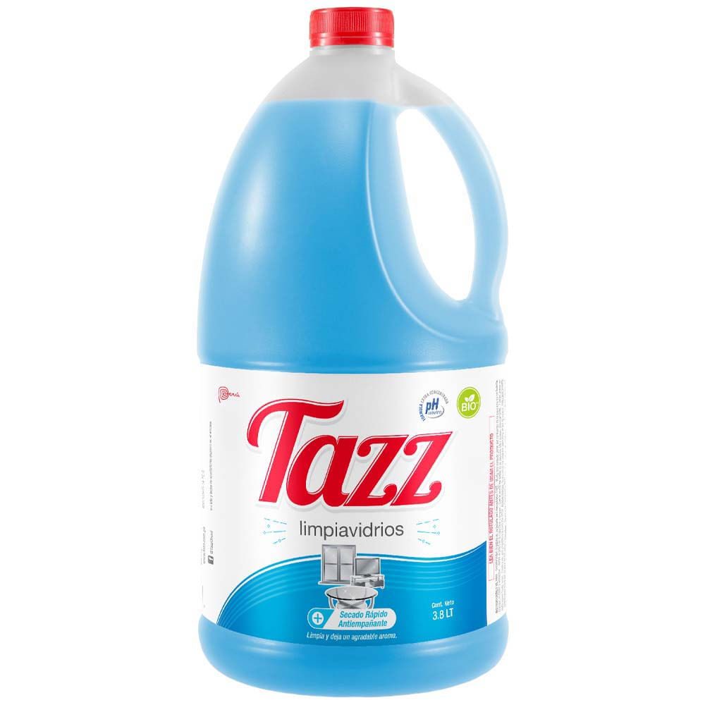 Limpiavidrios Antibacterial TAZZ Botella 380ml