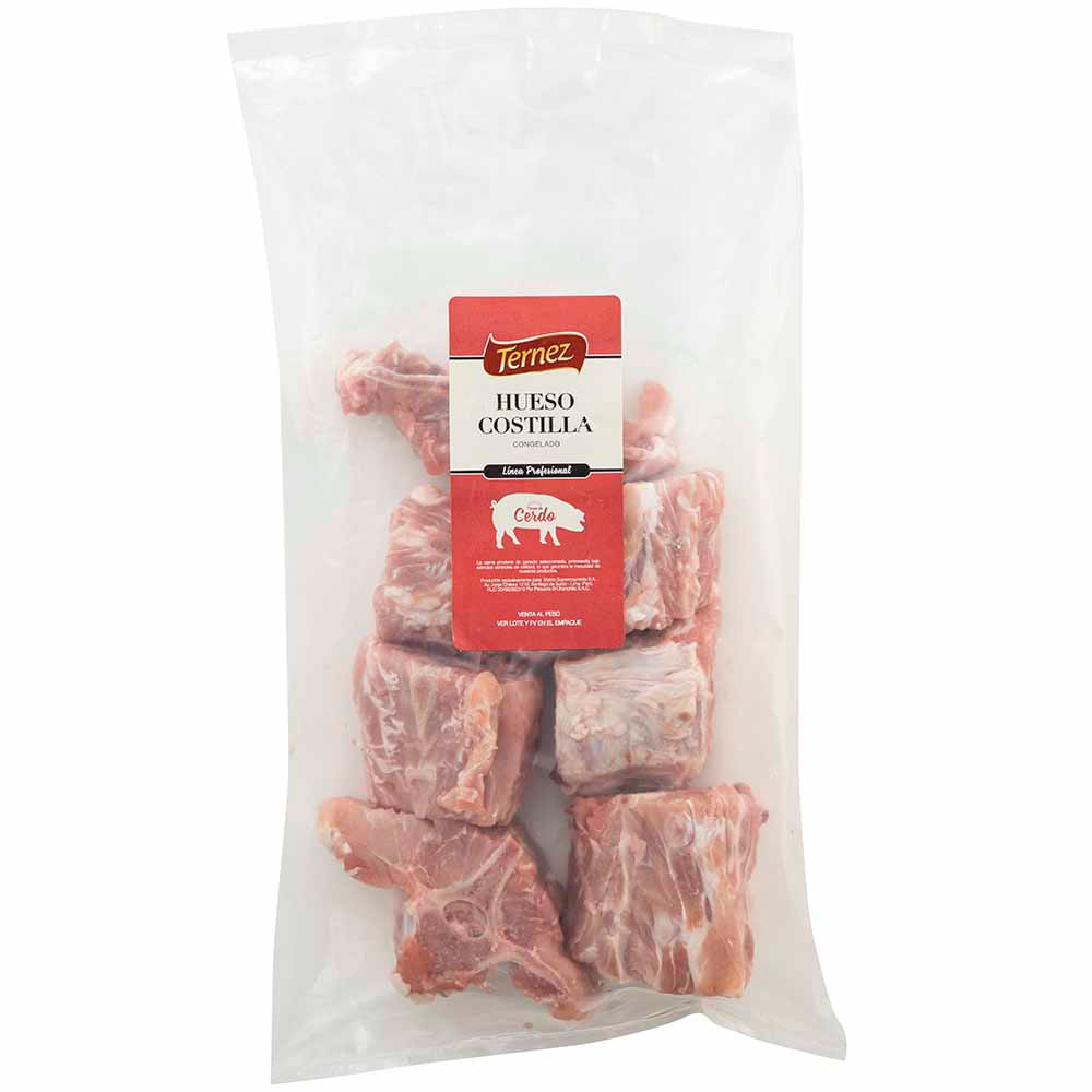 Hueso de Costilla de Cerdo CongeladoTERNEZ x kg