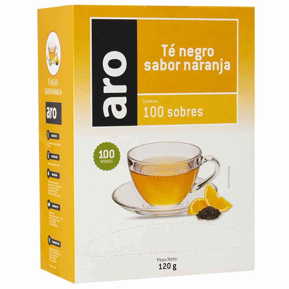 Té Naranja ARO Caja 100un